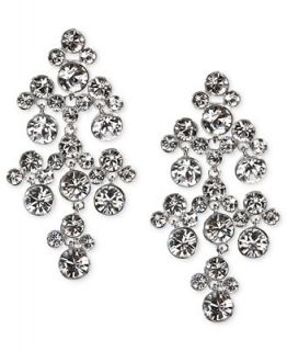 Givenchy Earrings, Silver Tone Swarovski Element Chandelier Earrings   Fashion Jewelry   Jewelry & Watches