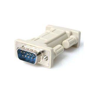 StarTech NM9MM DB9 RS232 Serial Null Modem Adapter   Null modem adapter   DB 9 (M)   DB 9 (M)   for P/N: SV1115IPEXGB, SV1115IPEXT, SV1110IPEXT KIT, SV1110IPEXGB, SV1110IPEXT: Computers & Accessories