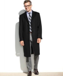 Kenneth Cole Reaction Coat, Raburn Wool Blend Overcoat Slim Fit   Coats & Jackets   Men