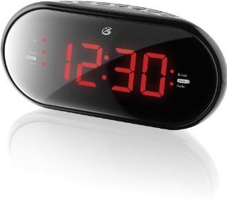 GPX C232B AM/FM Clock Radio with Dual Alarms   Black (Discontinued by Manufacturer): Electronics