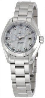 Omega Women's 231.10.30.61.55.001 Seamaster Aqua Terra Diamond Markers Watch: Watches