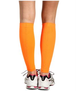 Zensah Compression Leg Sleeves Neon Orange