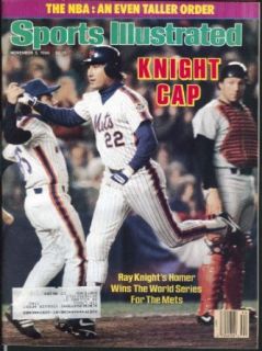 SPORTS ILLUSTRATED Ray Knight World Series Jack Nicholson 11/3 1986: Entertainment Collectibles