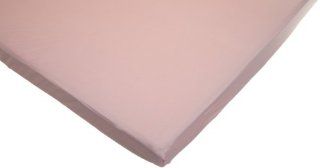 American Baby Company 100% Cotton Value Jersey Knit Fitted Portable/Mini Sheet, Pink : Crib Sheets : Baby