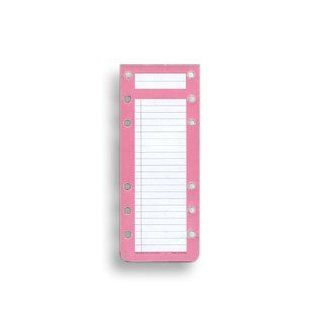 Day Timer Portable Short Trim Double Punched Hot List Sheets, 14943   Salmon : Office Products