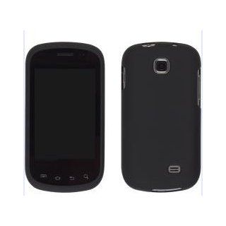 Ventev 339803 Soft Touch Snap On Case for Samsung SGH i827   1 Pack   Retail Packaging   Black: Cell Phones & Accessories