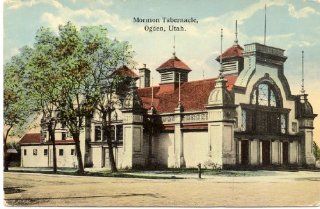 1915 Vintage Postcard   Mormon Tabernacle   Ogden Utah: Everything Else