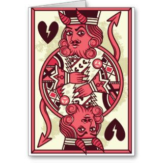 The Devil's Hand Greeting Cards