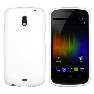 CommonByte White Rubberized Hard Case Cover For Samsung Galaxy Nexus i515 i9250 Phone: Cell Phones & Accessories