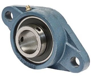 1 1/4" Mounted Bearing UCFL207 20 + 2 Bolts Flanged Cast Housing: Flanged Sleeve Bearings: Industrial & Scientific