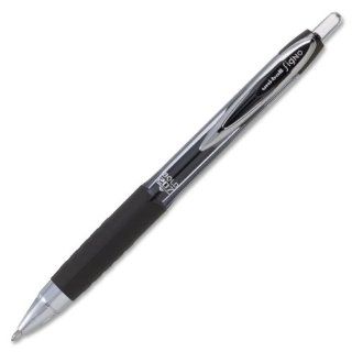 Uni Ball Signo 207 Gel Pen   Pen Point Size: 1mm   Ink Color: Black   Barrel Color: Clear   1 Each : Rollerball Pens : Office Products