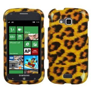 MYBAT SAMI930HPCIM206NP Slim and Stylish Snap On Protective Case for Samsung ATIV Odyssey i930   Retail Packaging   Leopard Skin: Cell Phones & Accessories