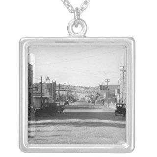 View of the Town on the Dalles California Custom Necklace