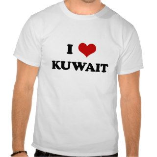 I Love Kuwait t shirt