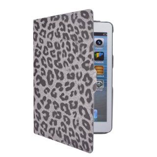 MYCASE Fashionable Leopard Pattern Style Devise Hard Back Case Cover With Screen Protector for ipad MINI Black202: Cell Phones & Accessories