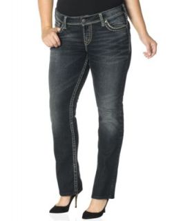 Silver Jeans Plus Size Suki Bootcut Jeans, Medium Wash   Jeans   Plus Sizes