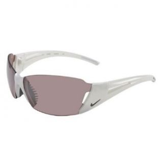 Nike Lunge Sunglasses, EV0264 199, Summit White Frame / Grey Lenses: Clothing
