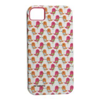 Case Mate Tough Series Apple iPhone 4 / 4S Pink Birds: Cell Phones & Accessories
