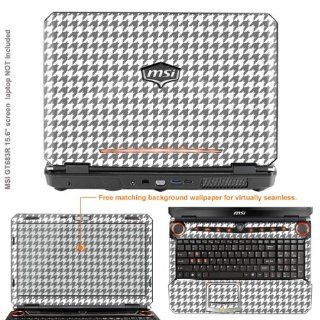 Protective Decal Skin Sticker for MSI GT683R GT683DXR with 15.6 in Screen case cover GT683R 195: Electronics