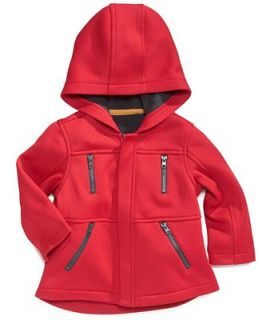 First Impressions Baby Jacket, Baby Boys Zip Front Hooded Jacket   Kids