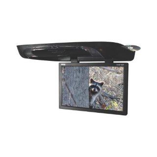 Pyle Plrd195if 19 Roof Mount Flip Down Widescreen Tft Lcd Car Monitor W/dvd  Vehicle Electronics 