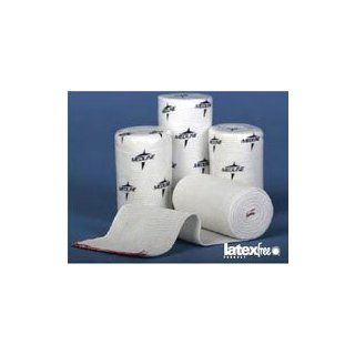 MDS077004 Bandage Swift Wrap Elastic LF Velcro Reusable 4"x5yd White 50 Per Case Part No. MDS077004 by  Medline Industries Inc: Health & Personal Care