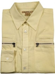 John Varvatos U.S.A. Mens Casual Shirt Limoncello Sz XL W192K1B at  Mens Clothing store Button Down Shirts