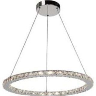 Artcraft Lighting AC181 Eternity Modern Contemporary Circular 33 Light Chandelier In Polished Chrome   Ceiling Pendant Fixtures  