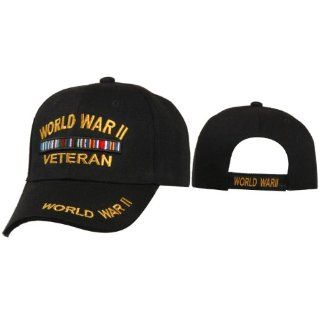 Rapid Dominance World War 2 Veteran Baseball Cap(Black, One Size): Home & Kitchen