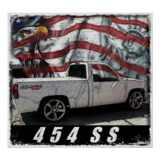 1993 Chevy 454 SS Posters
