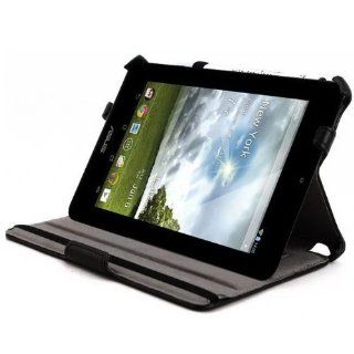 IVSO ASUS Memo Pad ME172V 7 Inch Slim FIT Folio Cover Case with Multi Angle Stand (Black) Computers & Accessories