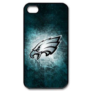 Unique Design NFL Series Iphone 4/4s Case Philadelphia Eagles NFL IPhone 4 4S Case Snap On Cover Faceplate Protector Cell Phones & Accessories