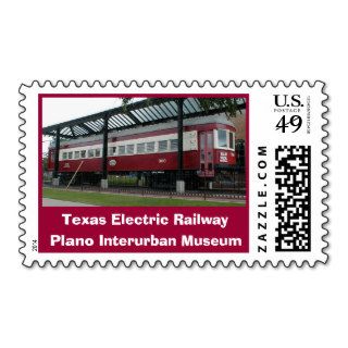RPO Car 360, Texas Electric Railway, Plano InteStamps