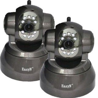 EasyN F M166 WIFI Wireless IP Camera Webcam Cam Baby Monitor Audio Pan&Tilt Record Android iPhone View. 2 Pack: Computers & Accessories