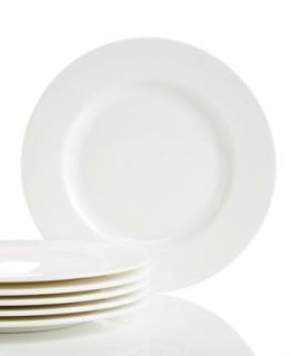 Lenox Classic White Bone China Set of 6 Dinner Plates   Fine China   Dining & Entertaining