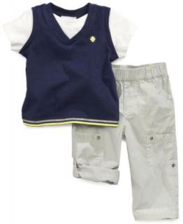 Carters Baby Boys 3 Piece Bodysuit, Shirt & Pants Set   Kids