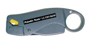 Paladin Tools 1255 LC CST Stripper for RG58/59/6/62AU: .315/.157 Coax Cable   Wire Strippers  