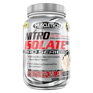 MuscleTech Nitro Isolate 65 2.1 pound Dietary Supplement MuscleTech Strength & Conditioning