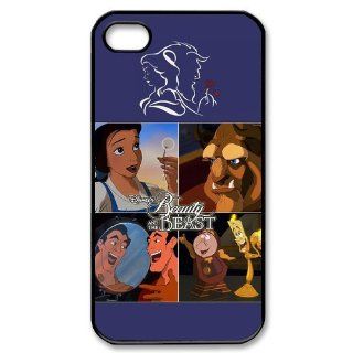 Personalized Beauty and the Beast Protective Snap on Cover Case for iPhone 4/4S BATB154: Cell Phones & Accessories