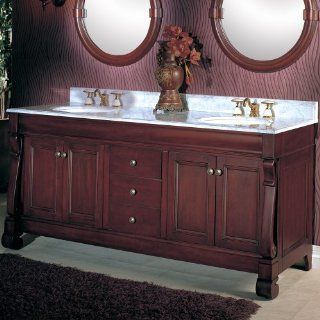 Victoria Double Vanity   Fairmont Designs Bathroom Vanity 154 V72 72" W x 21" D x 33 1/2" H    