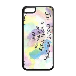 Harry Potter Quotes Design Black Sides TPU Case Protective For Iphone 5c iphone5c NY154: Cell Phones & Accessories