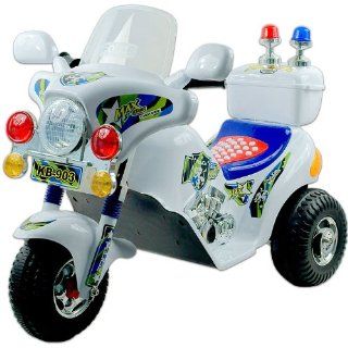 Lil' Rider™ MaxOut Police Motorcycle Battery Operated: Toys & Games