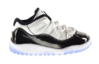 Jordan 11 Retro Low BT Baby Toddlers Shoes White/Black Dark Concord 505836 153 Shoes