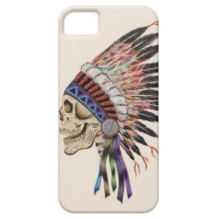Indian Chief Skull iphone 5 case