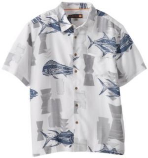 Quiksilver Waterman Men's Tiava Cove, White, XX Large at  Mens Clothing store: Button Down Shirts