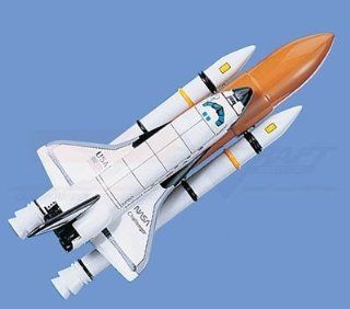 Space Shuttle with Booster, "Challenger" 16 1/2"L Aircraft Model Mahogany Display Model / Toy. Scale: 1/146: Pet Supplies