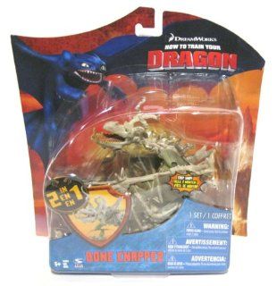 How To Train Your Dragon Movie Series 3 Deluxe 7 Inch Action Figure Bone Knapper: Toys & Games