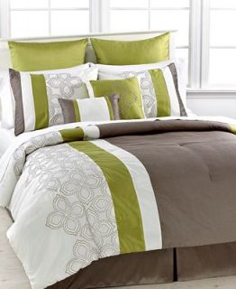 CLOSEOUT! Lavina 8 Piece King Comforter Set   Bed in a Bag   Bed & Bath