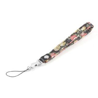 Flowers Pattern  MP4 Cell Phone Hand Strap String Yellow Pink Cell Phones & Accessories