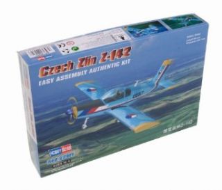 Hobby Boss Czech Zlin Z 142 Airplane Model Building Kit: Toys & Games